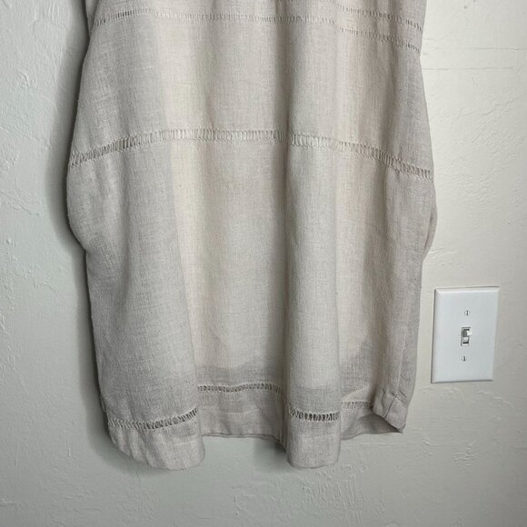 ASTR the Label Off Shoulder Shift Dress Beige Khaki‎ Knit Size Medium - Picture 3 of 11